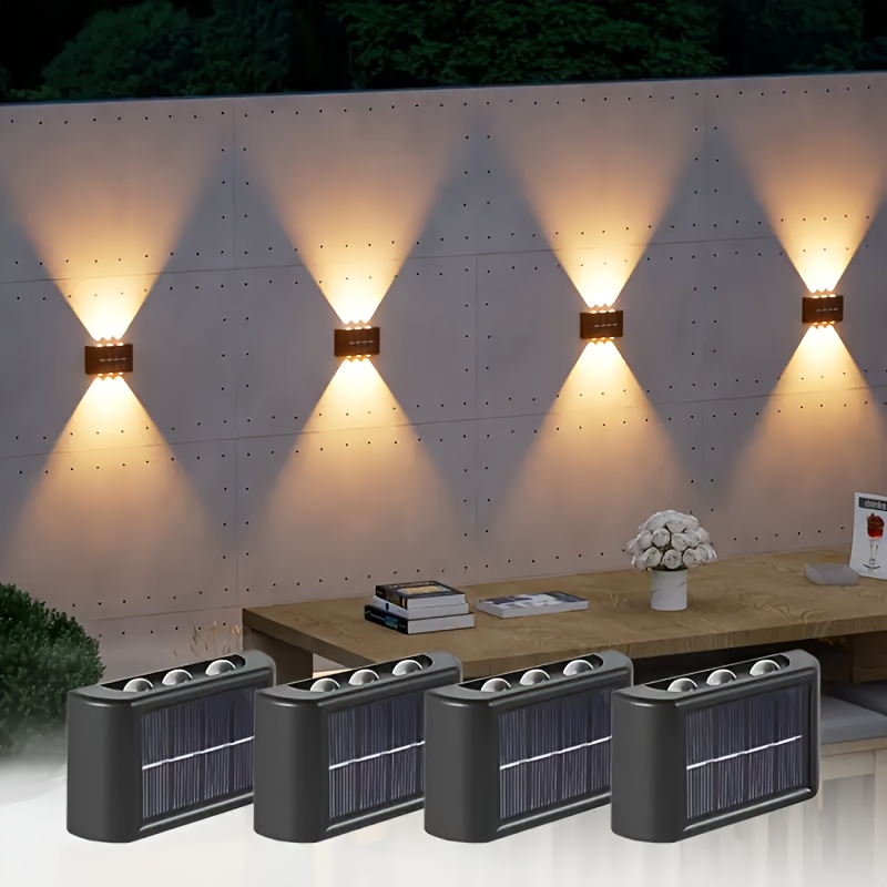 String Light Outdoor - مصباح جداري شمسي LED خارجي مقاوم