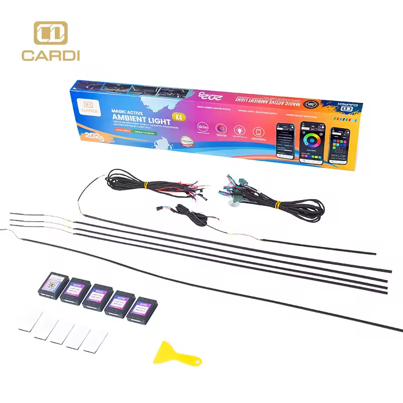 Ambient Led Strip - شريط إضاءة LED نيون ملون بالكامل