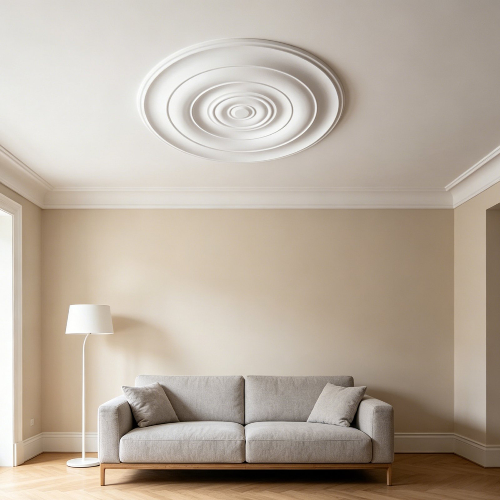 Lighting Design Decor - زخرفة سقف دائرية بتصميم أوروبي من
