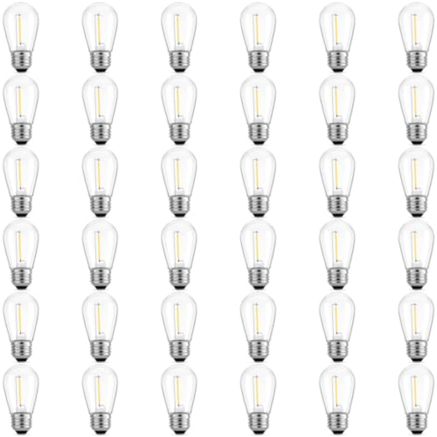 String Light Outdoor - 36 قطعة من مصابيح LED S14