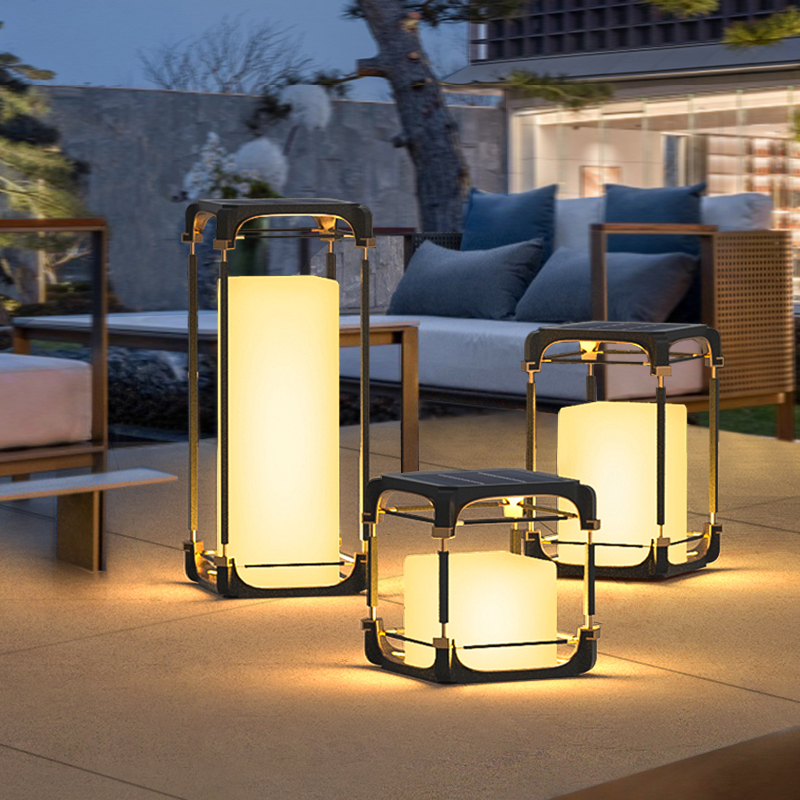 Lighting Decoration Outdoor - مصباح أرضي مضيء، إضاءة خارجية بالطاقة
