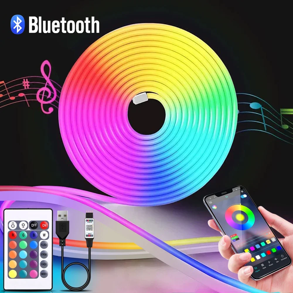 Lighting Design Decor - 1-5 متر RGB LED شريط ضوء