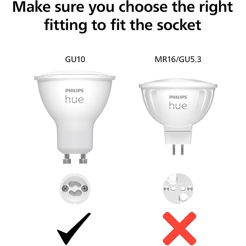 مصباح LED ذكي من فيليبس هيو GU - مراجعة Philips Bulb Hue وسعره