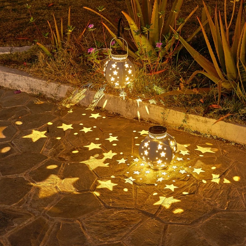 مصباح حديقة على شكل نجمة، أضوا - مراجعة String Light Outdoor وسعره