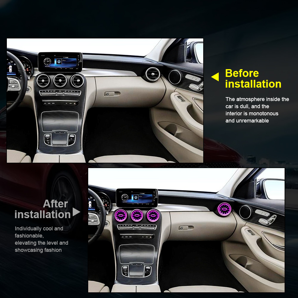لمرسيدس بنز W205 C-Class GLC X - مراجعة Lighting Decor Inc وسعره