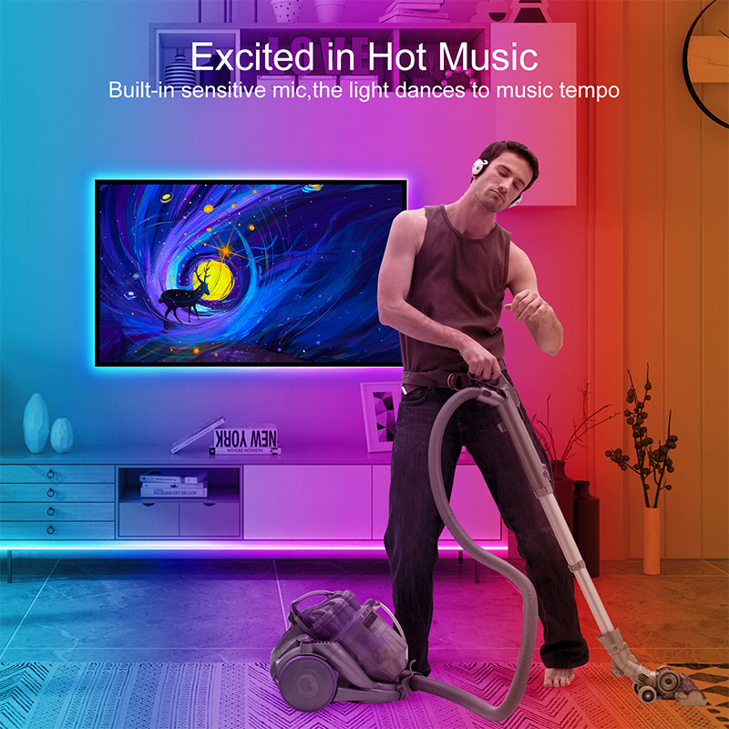 شريط إضاءة LED ذكي للتلفزيون م - مراجعة Ambient Led Strip وسعره