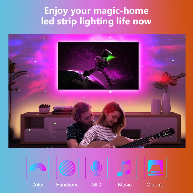 شريط إضاءة LED ذكي للتلفزيون م - مراجعة Ambient Led Strip وسعره