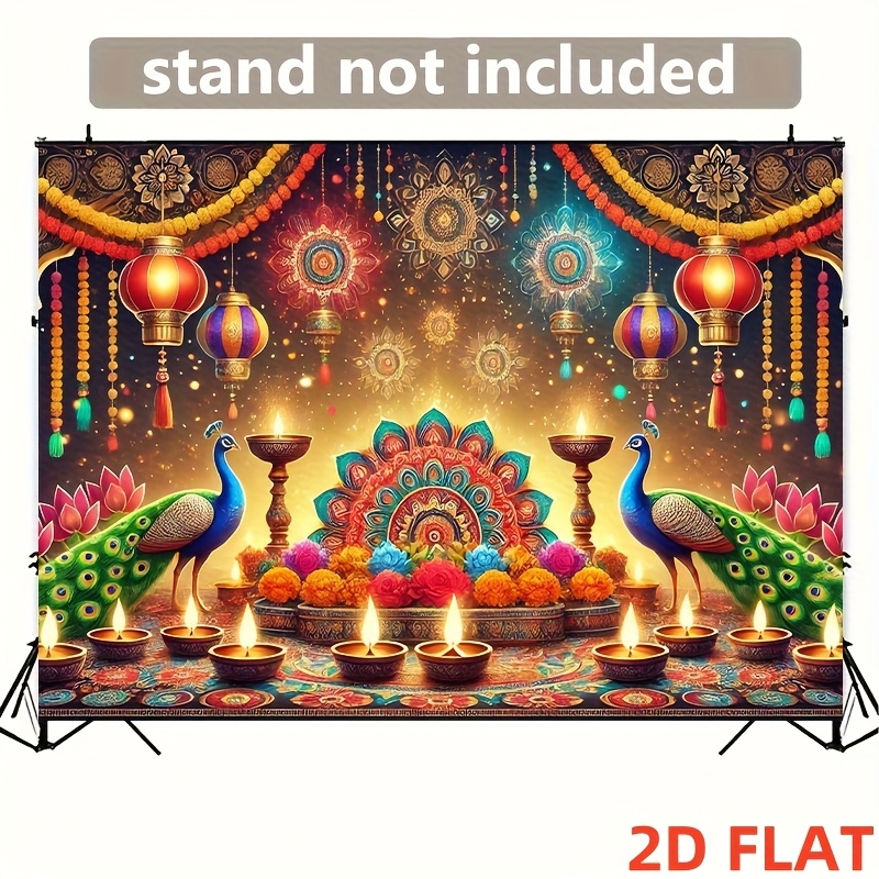 فانوس طاووس لديوالي، نمط ماندا - مراجعة Lighting Decoration For Diwali وسعره