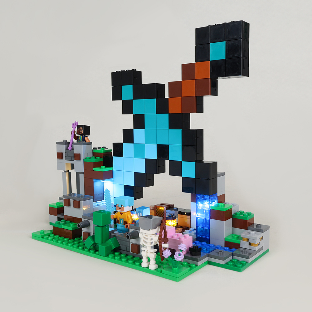 مجموعة إضاءة LED لـ The Sword  - مراجعة Lighting Decor Minecraft وسعره