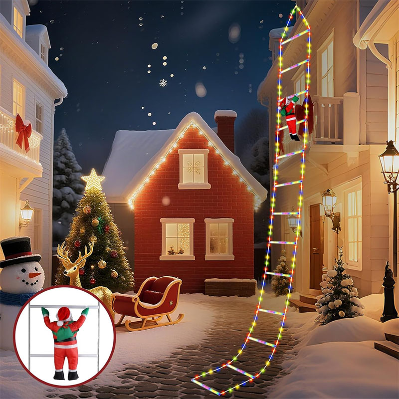 أضواء عيد الميلاد LED، سلسلة إ - مراجعة String Light Outdoor وسعره