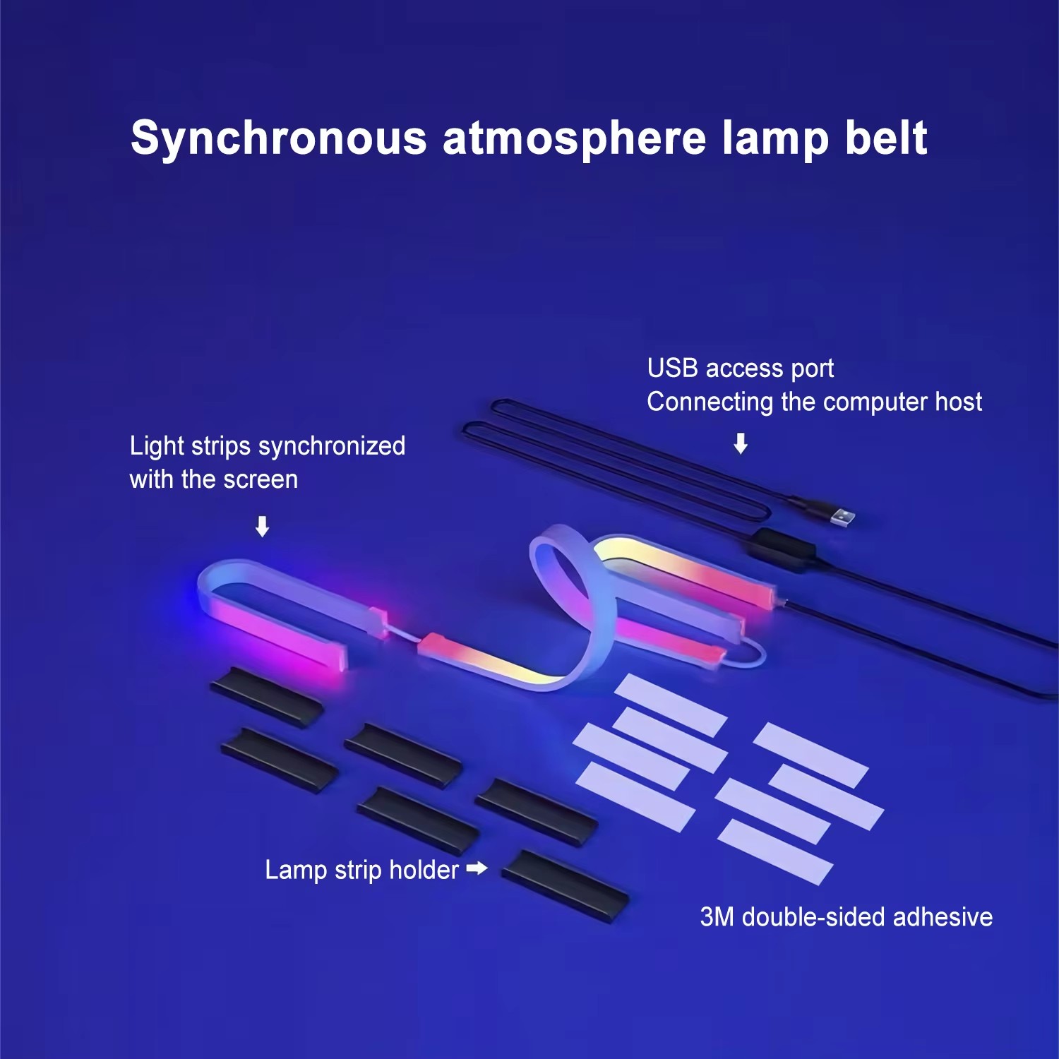شريط إضاءة RGB للألعاب، إضاءة  - مراجعة Ambient Led Strip وسعره