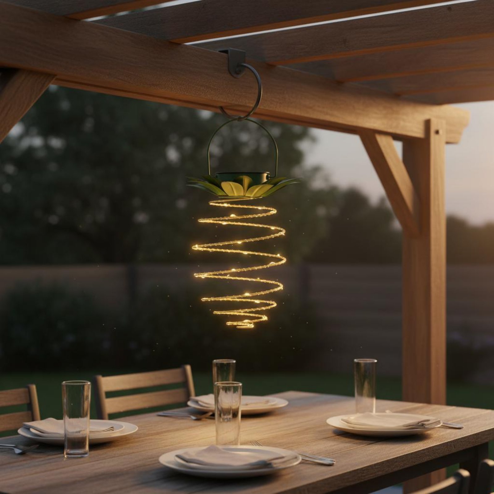 قطعتان من مصابيح الأناناس الشم - مراجعة Lighting Design Decor وسعره
