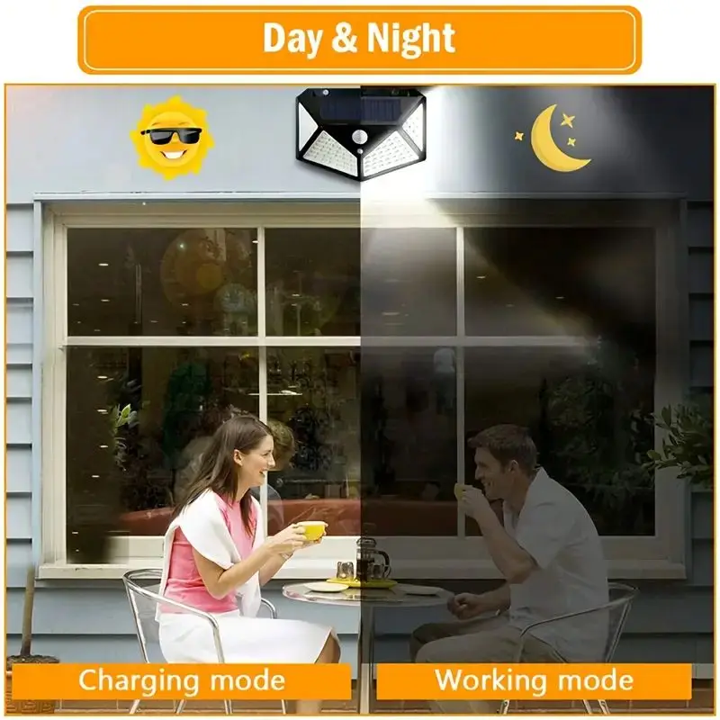 مصباح حديقة شمسي خارجي بـ 100  - مراجعة Lighting Decoration Outdoor وسعره