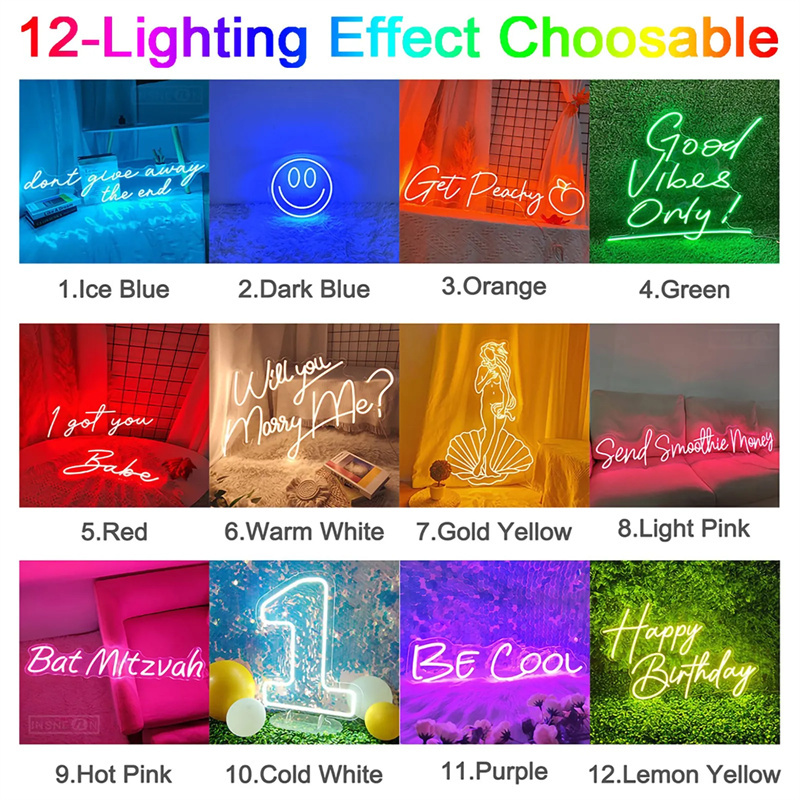 لافتات نيون مخصصة بإضاءة LED،  - مراجعة Lighting Decoration Wedding وسعره