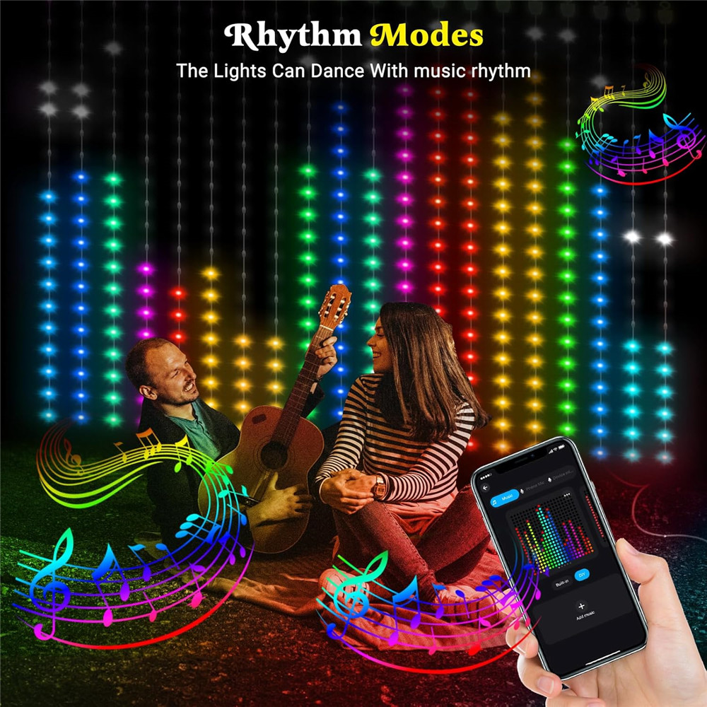 1/2 قطعة 400LED أضواء الستار L - مراجعة String Light Outdoor وسعره