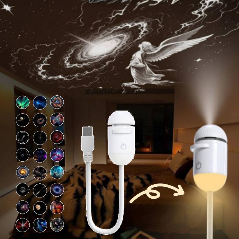 جهاز عرض ضوئي للنجوم والمجرات، - مراجعة Star Projector Night وسعره