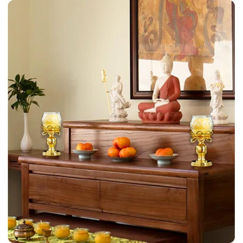 قطعتان من حاملات مصابيح ديا ال - مراجعة Lighting Decoration For Diwali وسعره