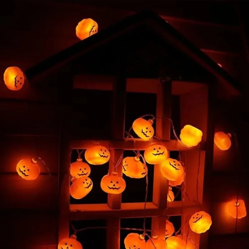 أضواء زينة الهالوين على شكل ال - مراجعة String Light Outdoor وسعره