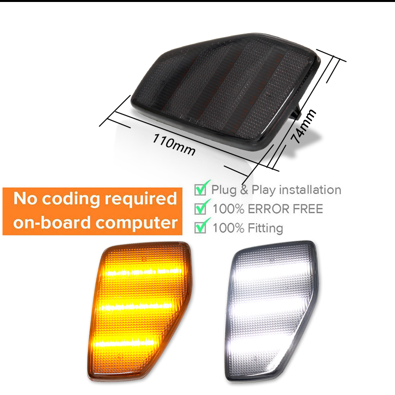 أضواء جانبية أمامية LED ثلاثية - مراجعة Ambient Led Strip وسعره