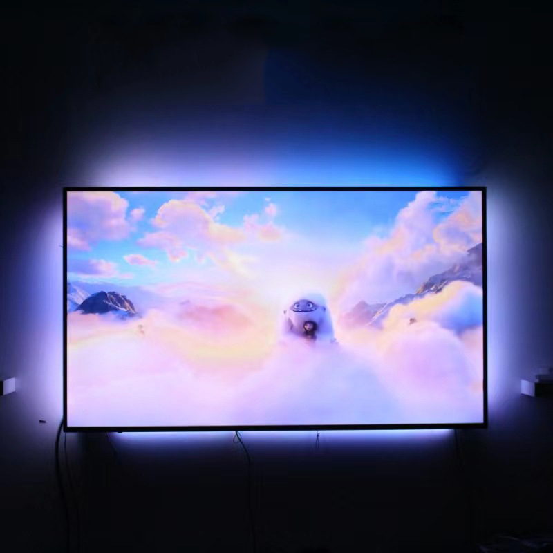 طقم إضاءة ذكي RGBIC للتلفزيون  - مراجعة Ambient Led Strip وسعره