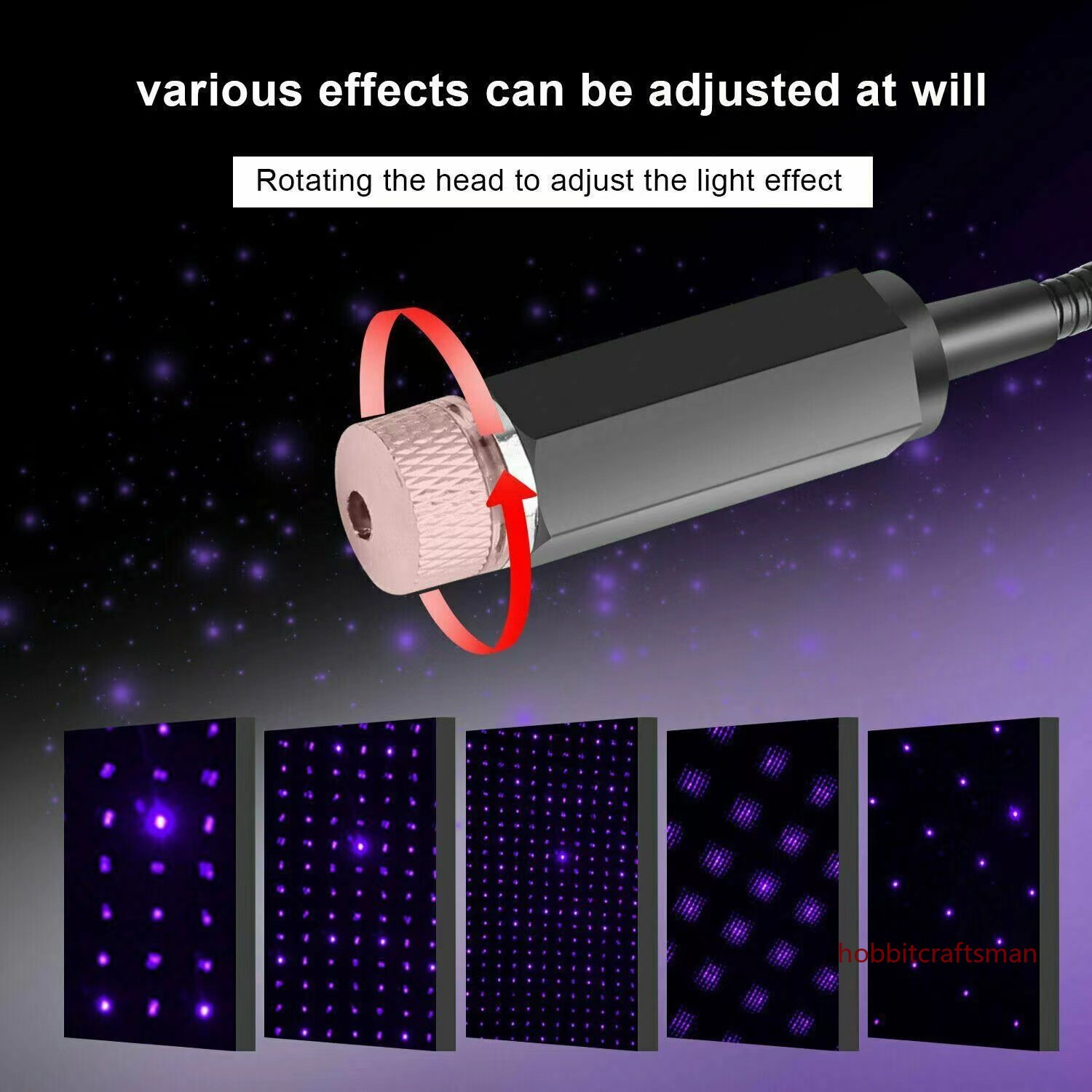 مصباح LED صغير لسقف السيارة عل - مراجعة Star Projector Night وسعره